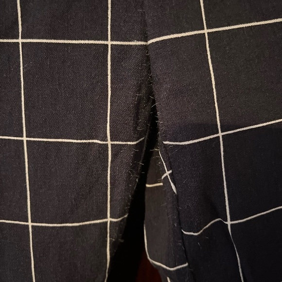 ZAC and Rachel checkered blue and white pants size 8 stretch - Picture 3 of 4